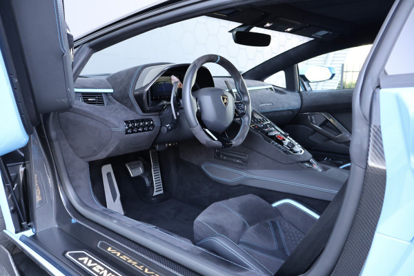 Lamborghini Aventador Ultimae 6.5 V12 | 1 OF 350 | AD PERSONAM EXTERIOR & INTERIOR | BLU CEPHEUS | FULL CARBON | BLUE STITCHING | LIFTING | ETC.
