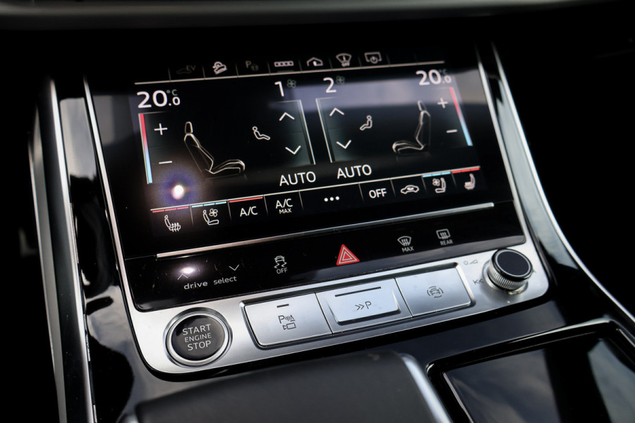 Audi Q8 60 TFSI e quattro Pro Line S Competition | AERO PAKKET | MASSAGE | B&O AUDIO | STOELVERWARMING & VERKOELING | STUURVERWARMING |