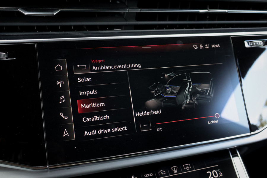 Audi Q8 60 TFSI e quattro Pro Line S Competition | AERO PAKKET | MASSAGE | B&O AUDIO | STOELVERWARMING & VERKOELING | STUURVERWARMING |