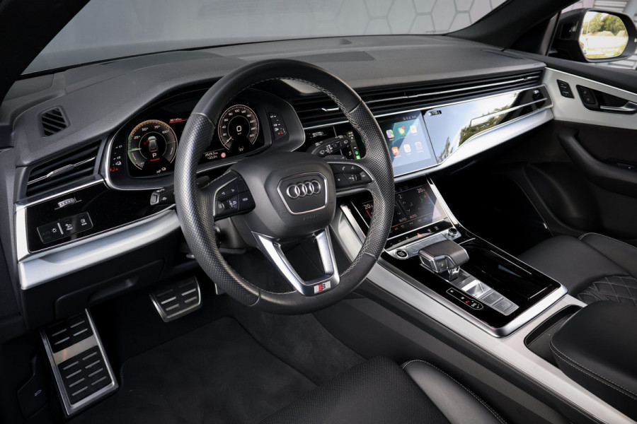 Audi Q8 60 TFSI e quattro Pro Line S Competition | AERO PAKKET | MASSAGE | B&O AUDIO | STOELVERWARMING & VERKOELING | STUURVERWARMING |