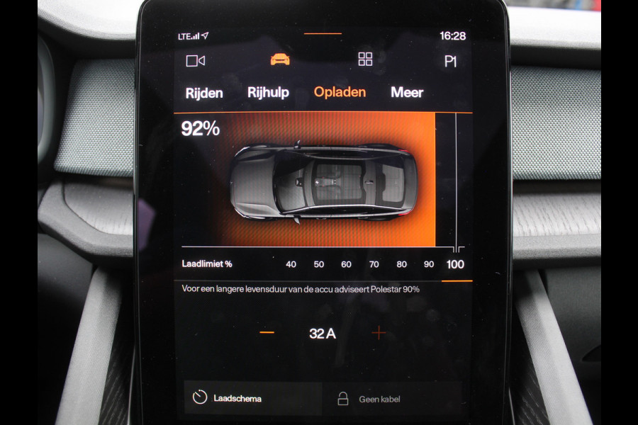 Polestar 2 Long Range Dual Motor Launch Edition 78kWh CLIMATE | 360 | PANO | ELEC.TRH | CARPLAY | ADAPTCRUISE | DAB | STOELVERW