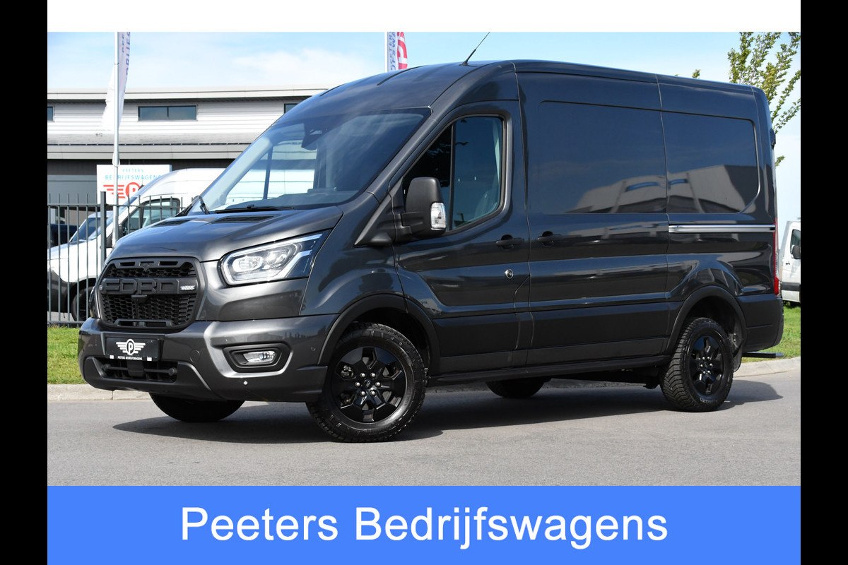Ford Transit 350 2.0 TDCI L2H2 PB Edition Limited Face Lift! Virtual, Adaptieve Cruise, Xenon, 360 Camera, Carplay, 2 x Schuifdeur, Sensoren, Automaat, Uniek!