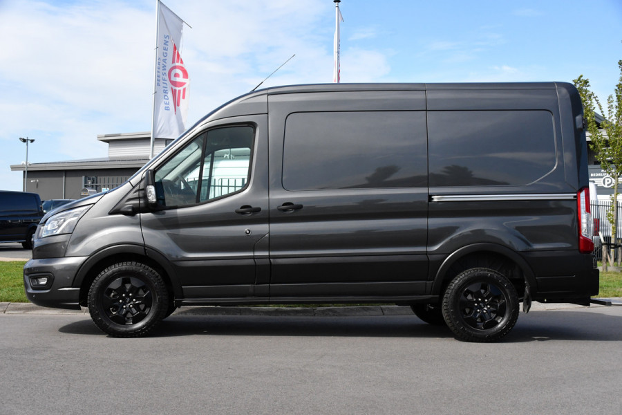 Ford Transit 350 2.0 TDCI L2H2 PB Edition Limited Face Lift! Virtual, Adaptieve Cruise, Xenon, 360 Camera, Carplay, 2 x Schuifdeur, Sensoren, Automaat, Uniek!