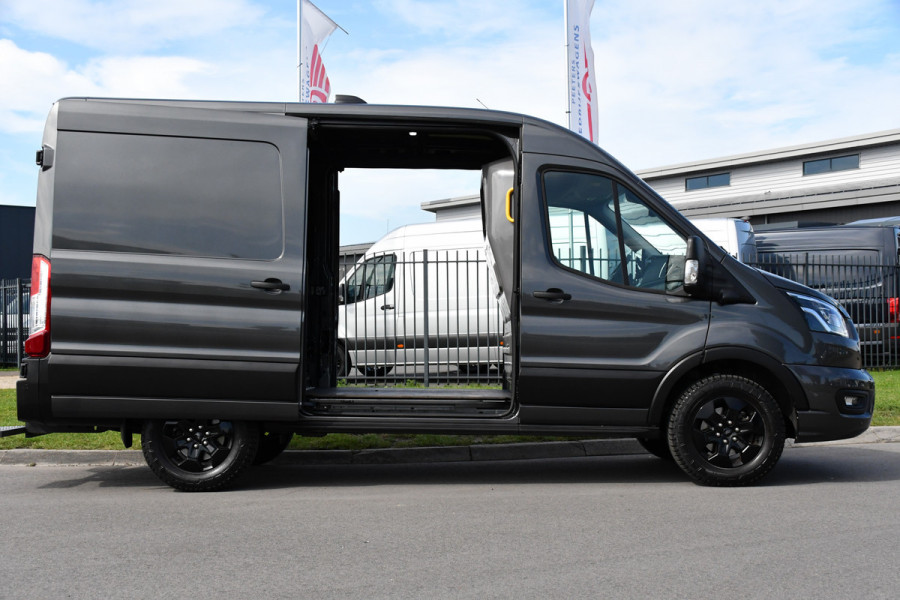 Ford Transit 350 2.0 TDCI L2H2 PB Edition Limited Face Lift! Virtual, Adaptieve Cruise, Xenon, 360 Camera, Carplay, 2 x Schuifdeur, Sensoren, Automaat, Uniek!