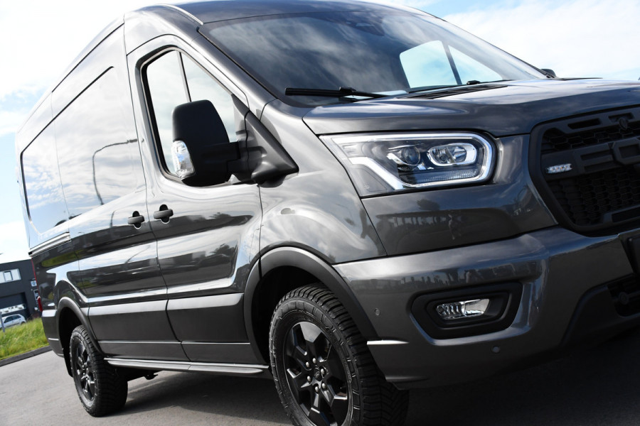 Ford Transit 350 2.0 TDCI L2H2 PB Edition Limited Face Lift! Virtual, Adaptieve Cruise, Xenon, 360 Camera, Carplay, 2 x Schuifdeur, Sensoren, Automaat, Uniek!