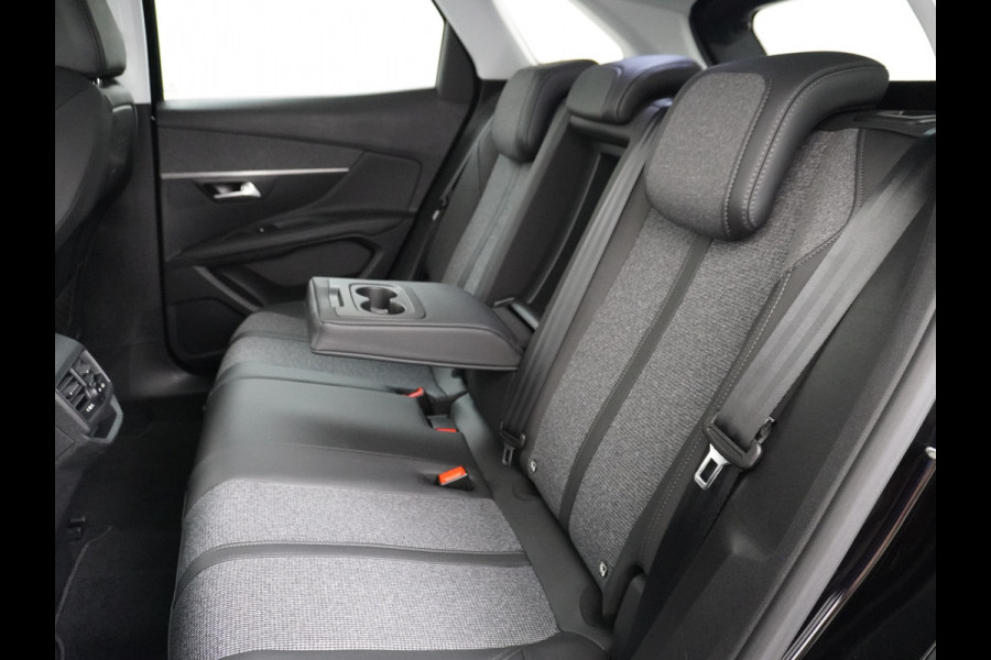 Peugeot 3008 T 131pk Keyless VirtualCockpit Elek.klep 360Camera 1/2Leer Apple/Android Dab Bordherk. Lane-dep. Led Navi CruiseControl Pdc Apps Aut.Verlichting PrivacyGlas Usb Ecc Bluetooth 4xElekRamen Dakrails Mistlampen Isofix 19''LM 1.2 PureTech Blue Lease Premium DealerOnderhouden NL-auto