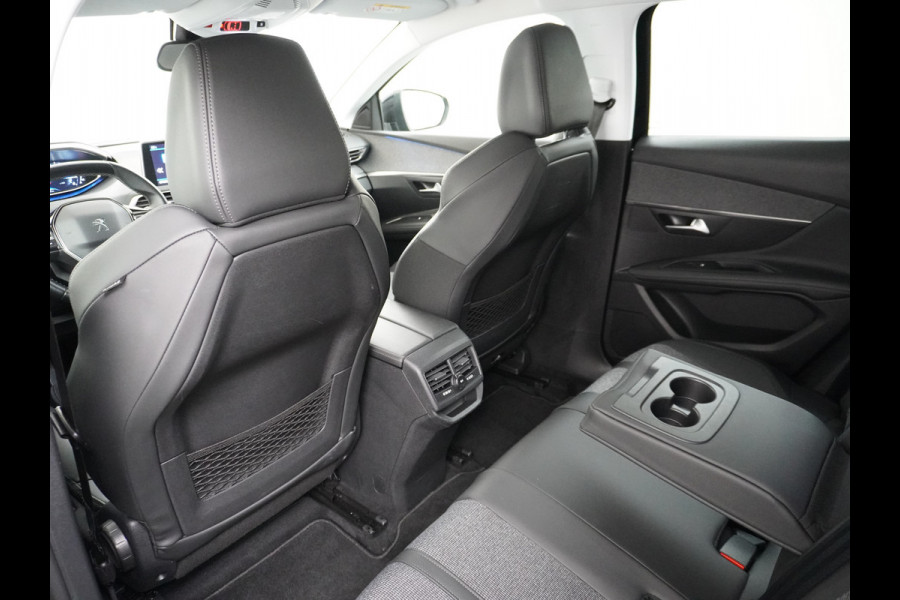 Peugeot 3008 T 131pk Keyless VirtualCockpit Elek.klep 360Camera 1/2Leer Apple/Android Dab Bordherk. Lane-dep. Led Navi CruiseControl Pdc Apps Aut.Verlichting PrivacyGlas Usb Ecc Bluetooth 4xElekRamen Dakrails Mistlampen Isofix 19''LM 1.2 PureTech Blue Lease Premium DealerOnderhouden NL-auto