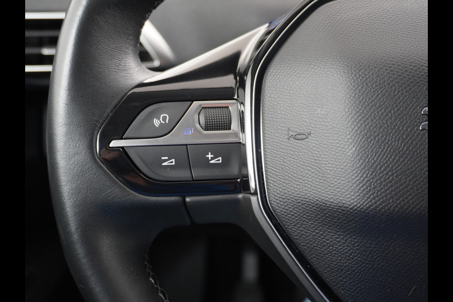 Peugeot 3008 T 131pk Keyless VirtualCockpit Elek.klep 360Camera 1/2Leer Apple/Android Dab Bordherk. Lane-dep. Led Navi CruiseControl Pdc Apps Aut.Verlichting PrivacyGlas Usb Ecc Bluetooth 4xElekRamen Dakrails Mistlampen Isofix 19''LM 1.2 PureTech Blue Lease Premium DealerOnderhouden NL-auto