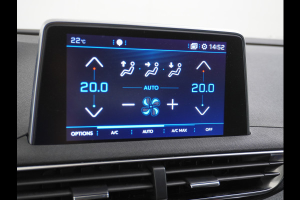 Peugeot 3008 T 131pk Keyless VirtualCockpit Elek.klep 360Camera 1/2Leer Apple/Android Dab Bordherk. Lane-dep. Led Navi CruiseControl Pdc Apps Aut.Verlichting PrivacyGlas Usb Ecc Bluetooth 4xElekRamen Dakrails Mistlampen Isofix 19''LM 1.2 PureTech Blue Lease Premium DealerOnderhouden NL-auto