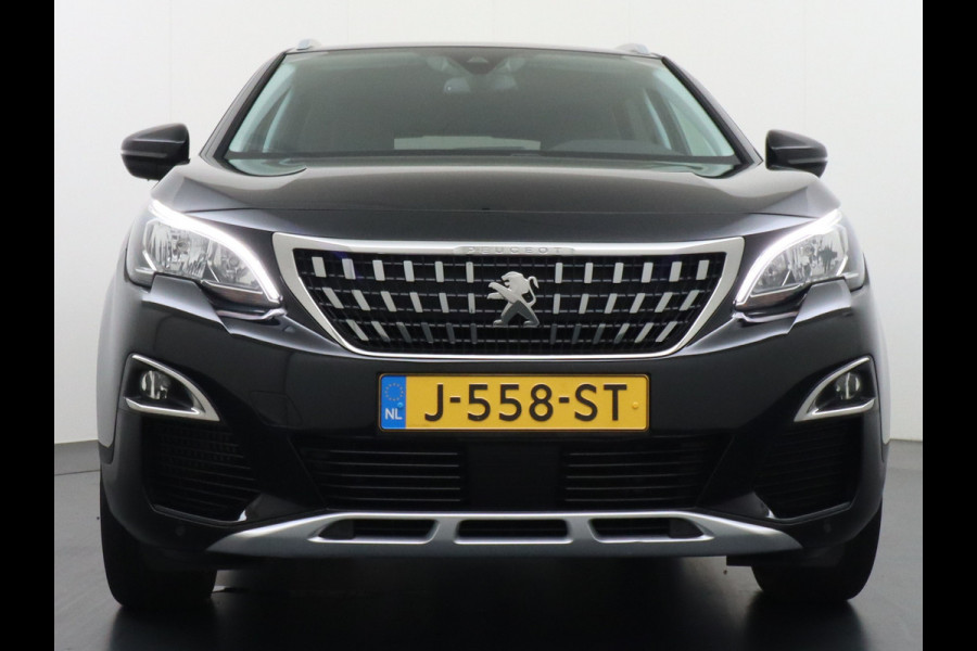Peugeot 3008 T 131pk Keyless VirtualCockpit Elek.klep 360Camera 1/2Leer Apple/Android Dab Bordherk. Lane-dep. Led Navi CruiseControl Pdc Apps Aut.Verlichting PrivacyGlas Usb Ecc Bluetooth 4xElekRamen Dakrails Mistlampen Isofix 19''LM 1.2 PureTech Blue Lease Premium DealerOnderhouden NL-auto
