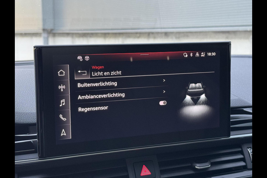 Audi A4 Avant 35 TFSI S edition Competition Automaat | Zwart optiek | Stoelverwarming | Google Navigatie | Apple CarPlay | Getint glas |