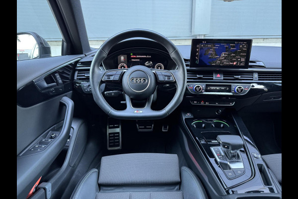 Audi A4 Avant 35 TFSI S edition Competition Automaat | Zwart optiek | Stoelverwarming | Google Navigatie | Apple CarPlay | Getint glas |