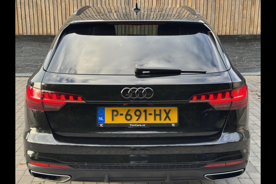 Audi A4 Avant 35 TFSI S edition Competition Automaat | Zwart optiek | Stoelverwarming | Google Navigatie | Apple CarPlay | Getint glas |