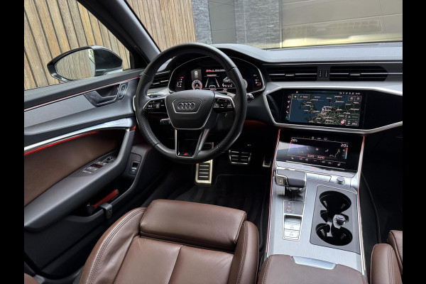Audi A6 Avant 40 TFSI S edition Automaat | Cognac leer | LED Matrix verlichting | Stoelverwarming | Sfeerverlichting | Zonneschermen zij