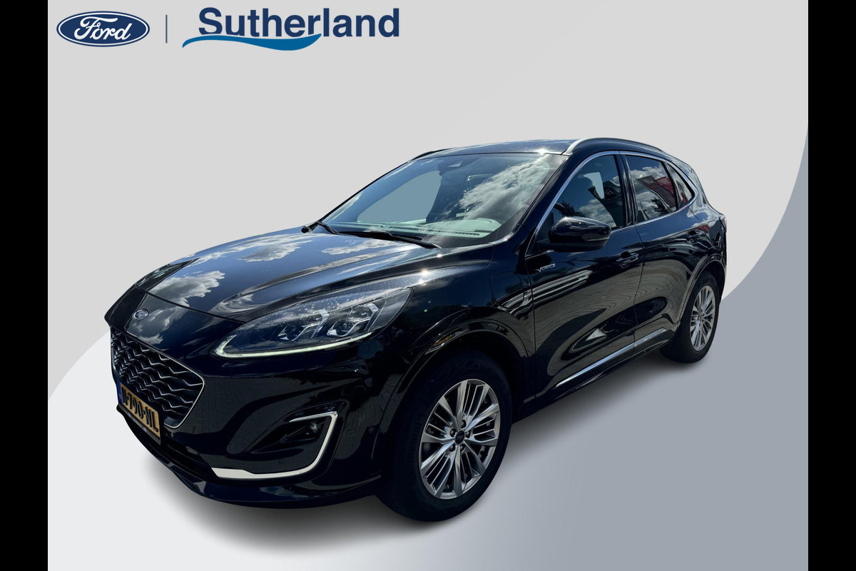 Ford Kuga 2.5 PHEV Vignale 225pk | Driver Assistance Pack | Wegklapbare Trekhaak | Winterpack | 1.500kg Trekgewicht | Slechts 22.000km |