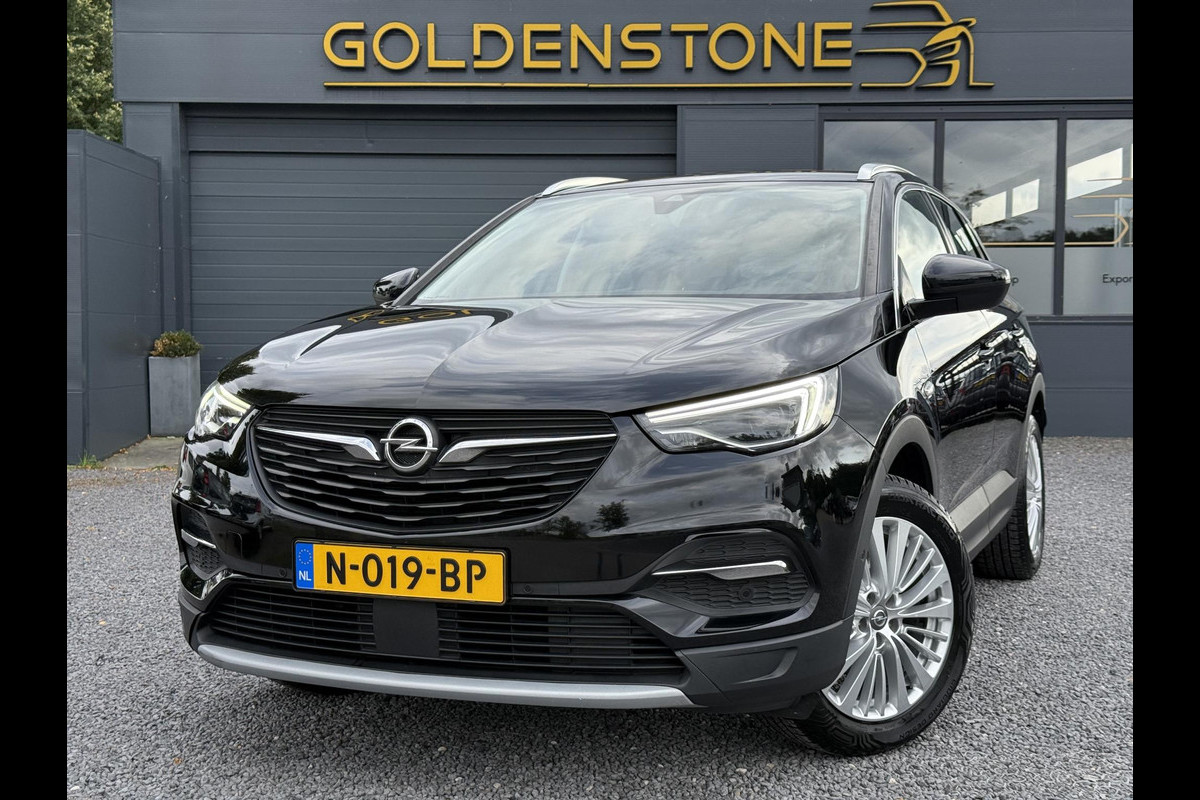 Opel Grandland X 1.2 Turbo Innovation 2e Eigenaar,Trekhaak,Halfleder,131pk,Navi,Clima,Cruise,Camera,Apple Carplay,PDC V+A,Dodehoek Detectie,Nieuwe APK bij Aflevering