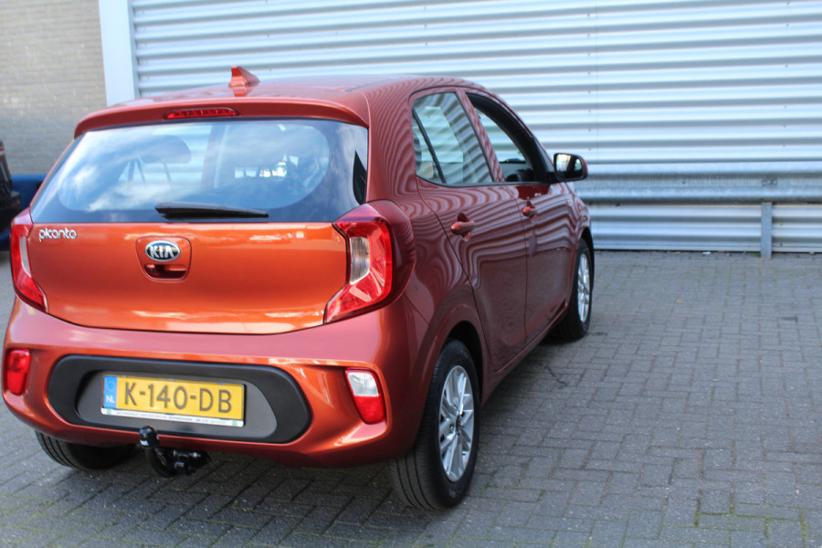 Kia Picanto 1.0 DPi 67pk DynamicLine NL-Auto NAP 7 Jaar Garantie Airco Cruise Carpay Camera 14"LMV Trekhaak