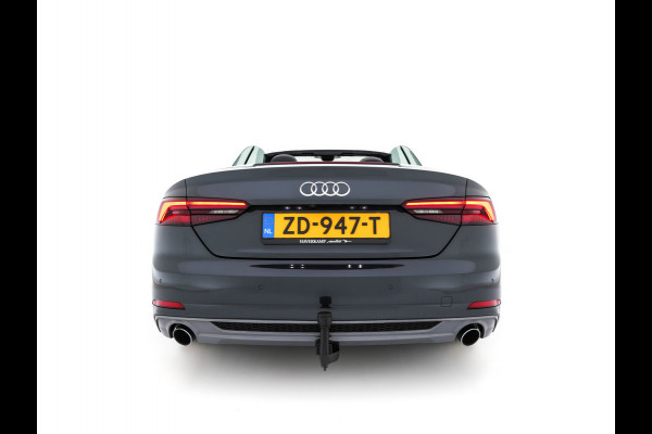 Audi A5 Cabriolet 2.0 TFSI MHEV Design Pro Line Plus S-Line-Sportpack Aut. *LEATHER-ALCANTARA | MATRIX-LED | BANG&OLUFSEN | ADAPTIVE-CRUISE | BLIND-SPOT | AIR-SCARF | DIGI-COCKPIT | CAMERA | KEYLESS | NAVI-FULLMAP | DAB+ | HEATED-SPORTSEATS | TOWBAR | 19"ALU*