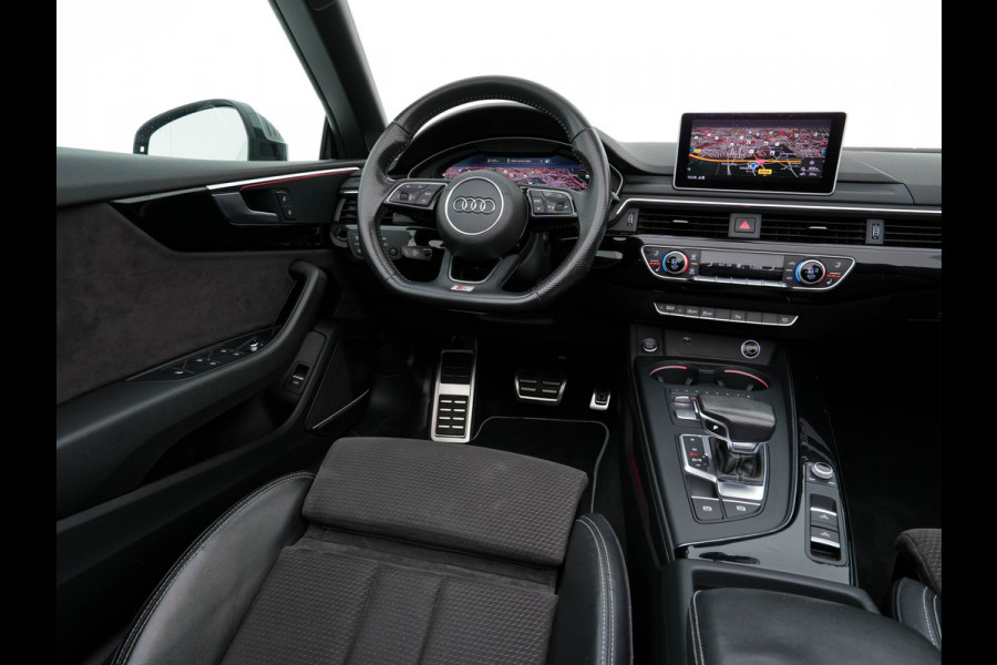 Audi A5 Cabriolet 2.0 TFSI MHEV Design Pro Line Plus S-Line-Sportpack Aut. *LEATHER-ALCANTARA | MATRIX-LED | BANG&OLUFSEN | ADAPTIVE-CRUISE | BLIND-SPOT | AIR-SCARF | DIGI-COCKPIT | CAMERA | KEYLESS | NAVI-FULLMAP | DAB+ | HEATED-SPORTSEATS | TOWBAR | 19"ALU*