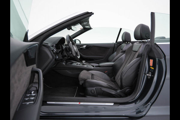 Audi A5 Cabriolet 2.0 TFSI MHEV Design Pro Line Plus S-Line-Sportpack Aut. *LEATHER-ALCANTARA | MATRIX-LED | BANG&OLUFSEN | ADAPTIVE-CRUISE | BLIND-SPOT | AIR-SCARF | DIGI-COCKPIT | CAMERA | KEYLESS | NAVI-FULLMAP | DAB+ | HEATED-SPORTSEATS | TOWBAR | 19"ALU*