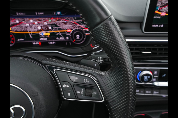 Audi A5 Cabriolet 2.0 TFSI MHEV Design Pro Line Plus S-Line-Sportpack Aut. *LEATHER-ALCANTARA | MATRIX-LED | BANG&OLUFSEN | ADAPTIVE-CRUISE | BLIND-SPOT | AIR-SCARF | DIGI-COCKPIT | CAMERA | KEYLESS | NAVI-FULLMAP | DAB+ | HEATED-SPORTSEATS | TOWBAR | 19"ALU*