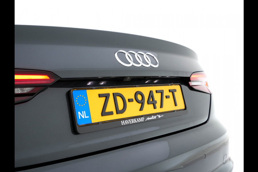 Audi A5 Cabriolet 2.0 TFSI MHEV Design Pro Line Plus S-Line-Sportpack Aut. *LEATHER-ALCANTARA | MATRIX-LED | BANG&OLUFSEN | ADAPTIVE-CRUISE | BLIND-SPOT | AIR-SCARF | DIGI-COCKPIT | CAMERA | KEYLESS | NAVI-FULLMAP | DAB+ | HEATED-SPORTSEATS | TOWBAR | 19"ALU*