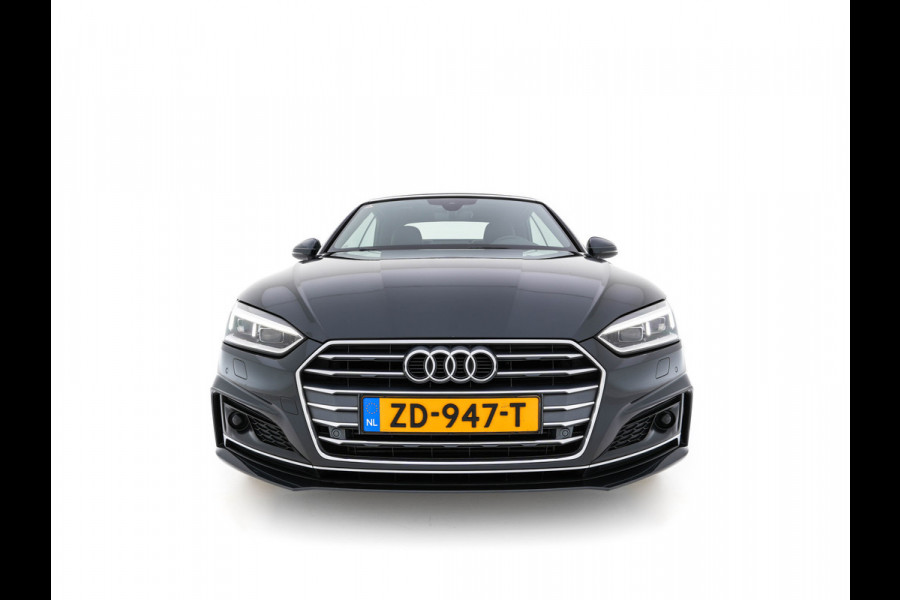 Audi A5 Cabriolet 2.0 TFSI MHEV Design Pro Line Plus S-Line-Sportpack Aut. *LEATHER-ALCANTARA | MATRIX-LED | BANG&OLUFSEN | ADAPTIVE-CRUISE | BLIND-SPOT | AIR-SCARF | DIGI-COCKPIT | CAMERA | KEYLESS | NAVI-FULLMAP | DAB+ | HEATED-SPORTSEATS | TOWBAR | 19"ALU*