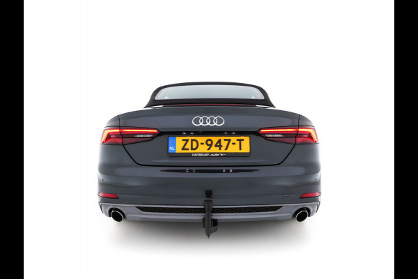 Audi A5 Cabriolet 2.0 TFSI MHEV Design Pro Line Plus S-Line-Sportpack Aut. *LEATHER-ALCANTARA | MATRIX-LED | BANG&OLUFSEN | ADAPTIVE-CRUISE | BLIND-SPOT | AIR-SCARF | DIGI-COCKPIT | CAMERA | KEYLESS | NAVI-FULLMAP | DAB+ | HEATED-SPORTSEATS | TOWBAR | 19"ALU*