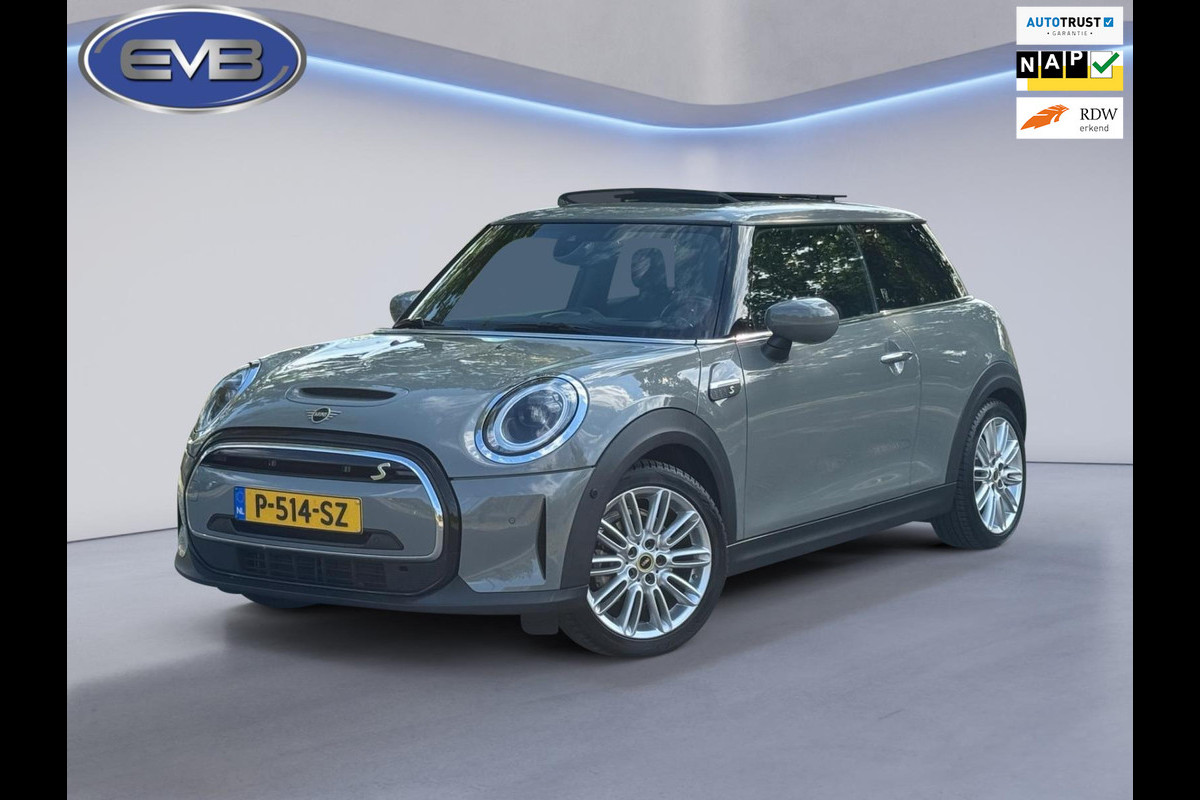 MINI Mini Electric MINI Yours 33 kWh facelift, panoramadak, lederen sportinterieur, 17 inch,achteruitrijcamera, HUD, vol opties