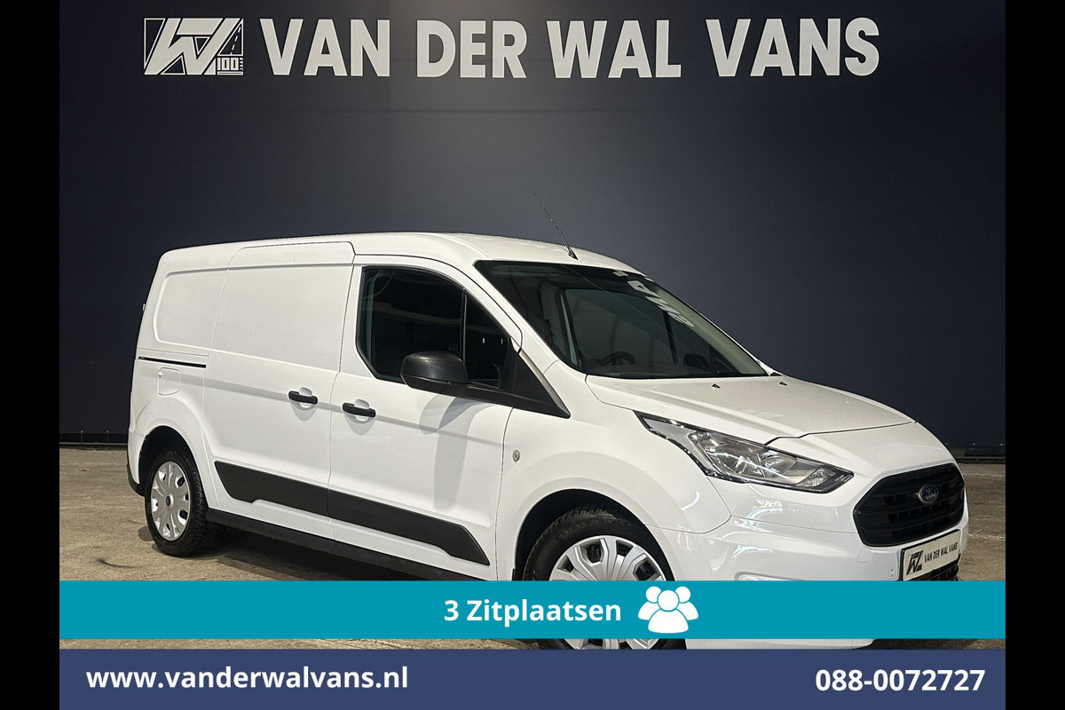 Ford Transit Connect 1.5 EcoBlue 101pk L2H1 Euro6 Airco | 3-Zits | Camera | Navigatie | Verwarmde voorruit Parkeersensoren, Bijrijdersbank