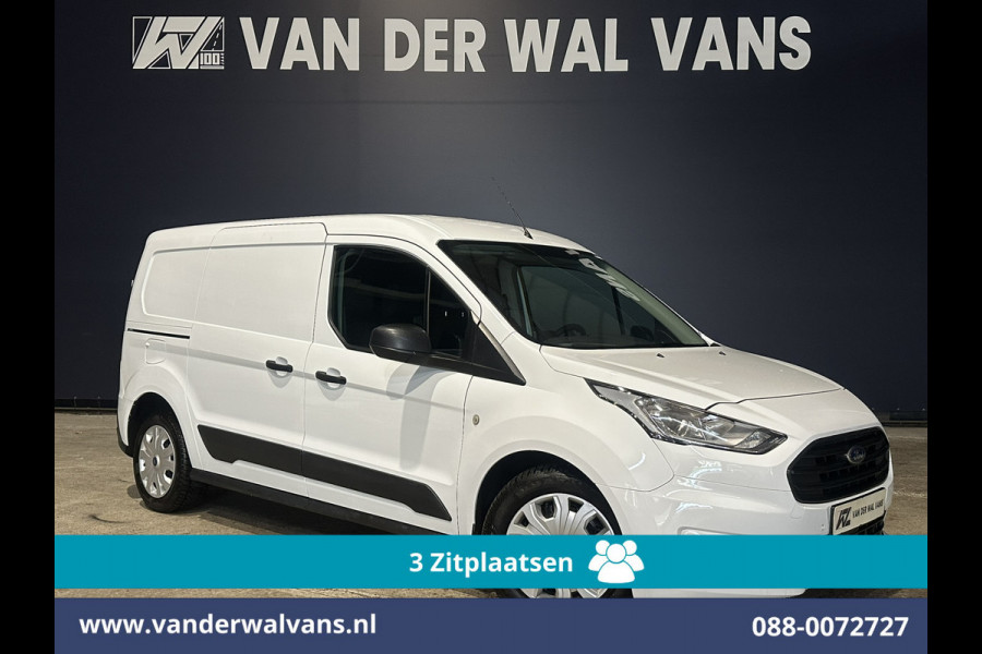 Ford Transit Connect 1.5 EcoBlue 101pk L2H1 Euro6 Airco | 3-Zits | Camera | Navigatie | Verwarmde voorruit Parkeersensoren, Bijrijdersbank
