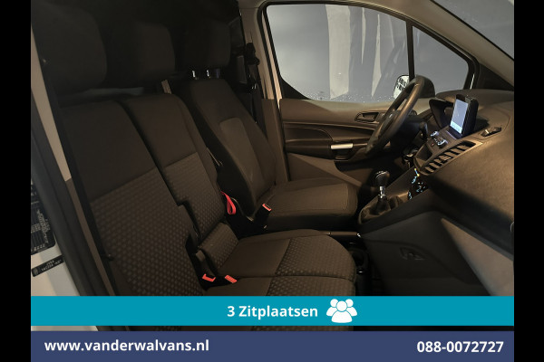 Ford Transit Connect 1.5 EcoBlue 101pk L2H1 Euro6 Airco | 3-Zits | Camera | Navigatie | Verwarmde voorruit Parkeersensoren, Bijrijdersbank