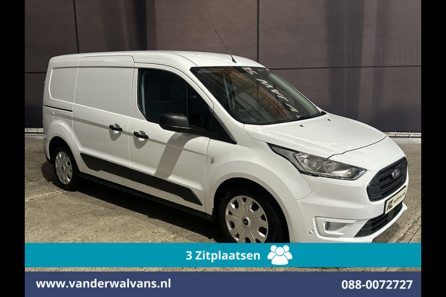 Ford Transit Connect 1.5 EcoBlue 101pk L2H1 Euro6 Airco | 3-Zits | Camera | Navigatie | Verwarmde voorruit Parkeersensoren, Bijrijdersbank