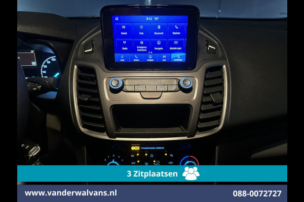 Ford Transit Connect 1.5 EcoBlue 101pk L2H1 Euro6 Airco | 3-Zits | Camera | Navigatie | Verwarmde voorruit Parkeersensoren, Bijrijdersbank