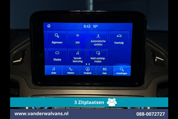 Ford Transit Connect 1.5 EcoBlue 101pk L2H1 Euro6 Airco | 3-Zits | Camera | Navigatie | Verwarmde voorruit Parkeersensoren, Bijrijdersbank