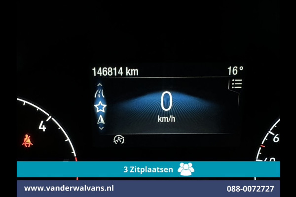 Ford Transit Connect 1.5 EcoBlue 101pk L2H1 Euro6 Airco | 3-Zits | Camera | Navigatie | Verwarmde voorruit Parkeersensoren, Bijrijdersbank