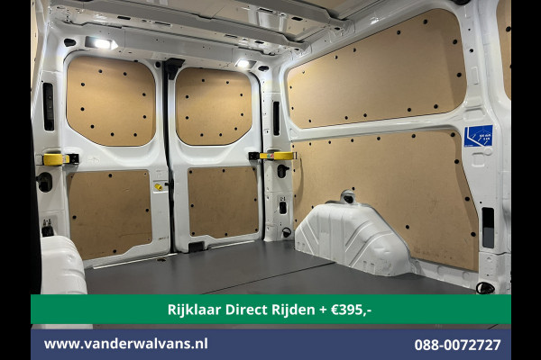 Ford Transit Custom 2.0 TDCI L2H1 Euro6 *Rijklaar Direct Rijden* Airco | Camera | Android auto | Cruisecontrol | Parkeersensoren verwarmde voorruit, bijrijdersbank, 2800kg trekvermogen