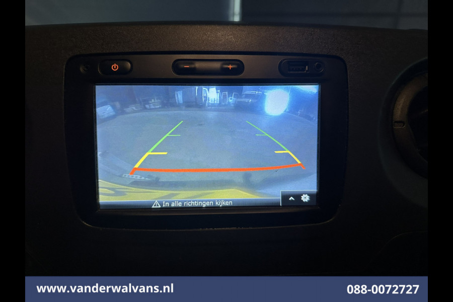 Opel Movano 2.3 CDTI 146pk L2H2 Euro6 Airco | Imperiaal | Trap | Camera | Navigatie | 2500kg Trekhaak Cruisecontrol, Parkeersensoren, Bijrijdersbank
