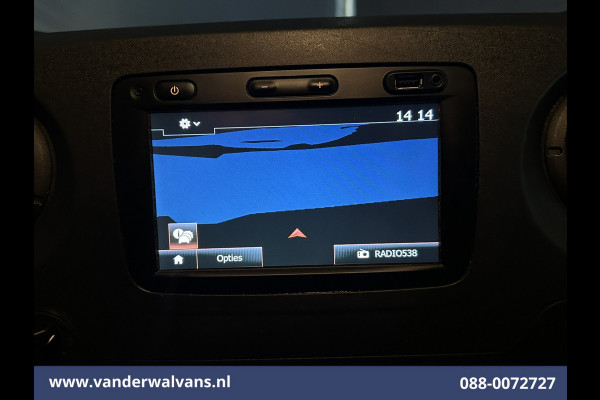 Opel Movano 2.3 CDTI 146pk L2H2 Euro6 Airco | Imperiaal | Trap | Camera | Navigatie | 2500kg Trekhaak Cruisecontrol, Parkeersensoren, Bijrijdersbank