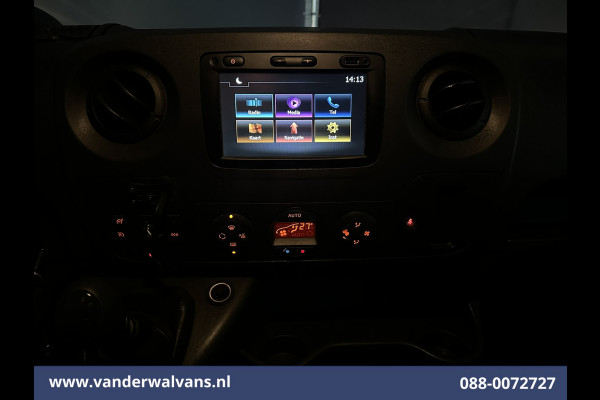 Opel Movano 2.3 CDTI 146pk L2H2 Euro6 Airco | Imperiaal | Trap | Camera | Navigatie | 2500kg Trekhaak Cruisecontrol, Parkeersensoren, Bijrijdersbank