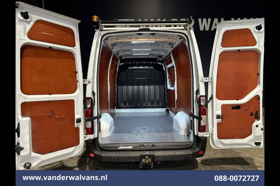 Opel Movano 2.3 CDTI 146pk L2H2 Euro6 Airco | Imperiaal | Trap | Camera | Navigatie | 2500kg Trekhaak Cruisecontrol, Parkeersensoren, Bijrijdersbank