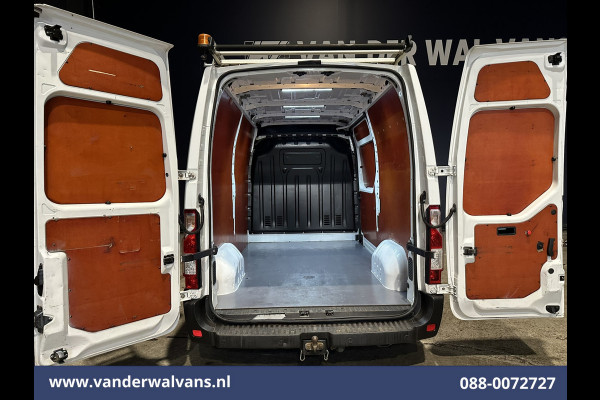 Opel Movano 2.3 CDTI 146pk L2H2 Euro6 Airco | Imperiaal | Trap | Camera | Navigatie | 2500kg Trekhaak Cruisecontrol, Parkeersensoren, Bijrijdersbank