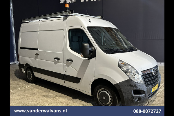 Opel Movano 2.3 CDTI 146pk L2H2 Euro6 Airco | Imperiaal | Trap | Camera | Navigatie | 2500kg Trekhaak Cruisecontrol, Parkeersensoren, Bijrijdersbank