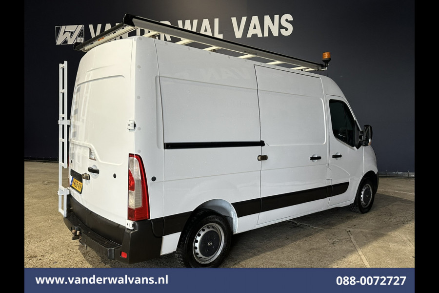 Opel Movano 2.3 CDTI 146pk L2H2 Euro6 Airco | Imperiaal | Trap | Camera | Navigatie | 2500kg Trekhaak Cruisecontrol, Parkeersensoren, Bijrijdersbank