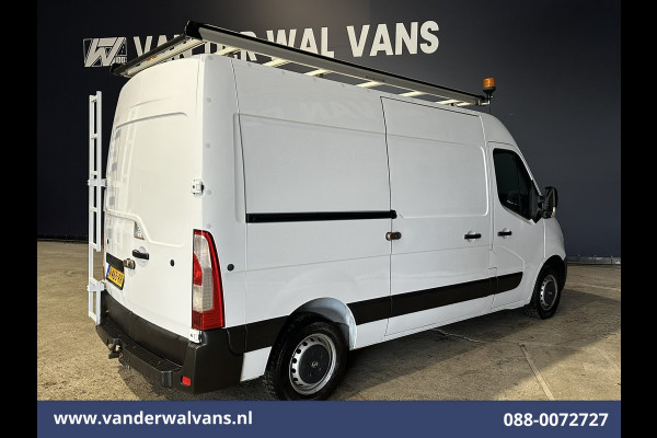 Opel Movano 2.3 CDTI 146pk L2H2 Euro6 Airco | Imperiaal | Trap | Camera | Navigatie | 2500kg Trekhaak Cruisecontrol, Parkeersensoren, Bijrijdersbank