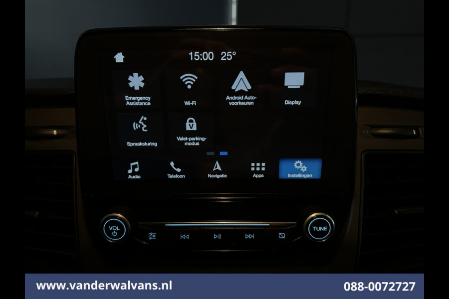 Ford Transit Custom 2.0 TDCI L1H1 Euro6 Airco | Navigatie | Cruisecontrol | Parkeersensoren | LED | Stoelverwarming Achterklep, Android Auto, 2500kg trekvermogen