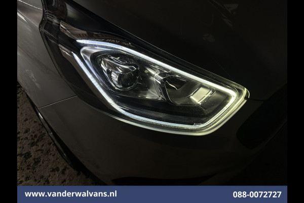 Ford Transit Custom 2.0 TDCI L1H1 Euro6 Airco | Navigatie | Cruisecontrol | Parkeersensoren | LED | Stoelverwarming Achterklep, Android Auto, 2500kg trekvermogen