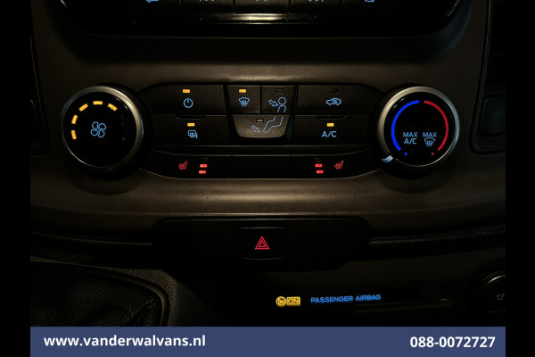 Ford Transit Custom 2.0 TDCI L1H1 Euro6 Airco | Navigatie | Cruisecontrol | Parkeersensoren | LED | Stoelverwarming Achterklep, Android Auto, 2500kg trekvermogen