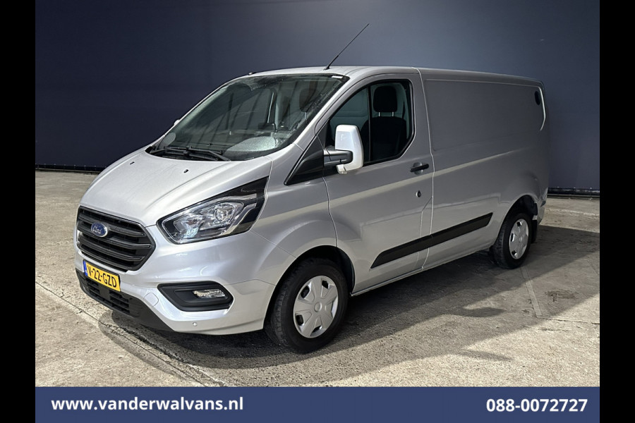 Ford Transit Custom 2.0 TDCI L1H1 Euro6 Airco | Navigatie | Cruisecontrol | Parkeersensoren | LED | Stoelverwarming Achterklep, Android Auto, 2500kg trekvermogen