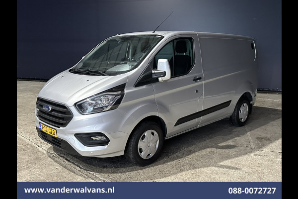 Ford Transit Custom 2.0 TDCI L1H1 Euro6 Airco | Navigatie | Cruisecontrol | Parkeersensoren | LED | Stoelverwarming Achterklep, Android Auto, 2500kg trekvermogen